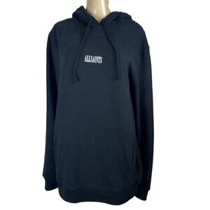 Allsaints State Oversized Avant Garde Black Men's Hoodie Size XL